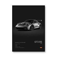Load image into Gallery viewer, Famous Brand Cars SVJ GT3RS G80M3C Canvas Wall Art Print Poster 918 M5CS MSCSL Decorative Mural Home Decor Gift Unframed