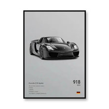 Load image into Gallery viewer, Famous Brand Cars SVJ GT3RS G80M3C Canvas Wall Art Print Poster 918 M5CS MSCSL Decorative Mural Home Decor Gift Unframed