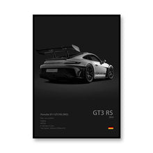 Load image into Gallery viewer, Famous Brand Cars SVJ GT3RS G80M3C Canvas Wall Art Print Poster 918 M5CS MSCSL Decorative Mural Home Decor Gift Unframed