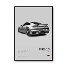 Load image into Gallery viewer, Famous Brand Cars SVJ GT3RS G80M3C Canvas Wall Art Print Poster 918 M5CS MSCSL Decorative Mural Home Decor Gift Unframed