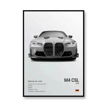 Load image into Gallery viewer, Famous Brand Cars SVJ GT3RS G80M3C Canvas Wall Art Print Poster 918 M5CS MSCSL Decorative Mural Home Decor Gift Unframed