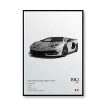 Load image into Gallery viewer, Famous Brand Cars SVJ GT3RS G80M3C Canvas Wall Art Print Poster 918 M5CS MSCSL Decorative Mural Home Decor Gift Unframed