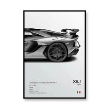 Load image into Gallery viewer, Famous Brand Cars SVJ GT3RS G80M3C Canvas Wall Art Print Poster 918 M5CS MSCSL Decorative Mural Home Decor Gift Unframed