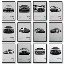 Load image into Gallery viewer, Famous Brand Cars SVJ GT3RS G80M3C Canvas Wall Art Print Poster 918 M5CS MSCSL Decorative Mural Home Decor Gift Unframed