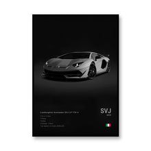 Load image into Gallery viewer, Famous Brand Cars SVJ GT3RS G80M3C Canvas Wall Art Print Poster 918 M5CS MSCSL Decorative Mural Home Decor Gift Unframed