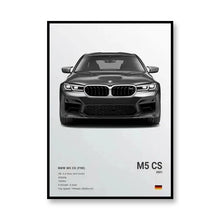 Load image into Gallery viewer, Famous Brand Cars SVJ GT3RS G80M3C Canvas Wall Art Print Poster 918 M5CS MSCSL Decorative Mural Home Decor Gift Unframed