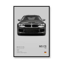 Load image into Gallery viewer, Famous Brand Cars SVJ GT3RS G80M3C Canvas Wall Art Print Poster 918 M5CS MSCSL Decorative Mural Home Decor Gift Unframed