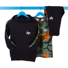 Load image into Gallery viewer, Hype Boys Tracksuit And T-Shirt Set Black/Camo