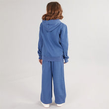 Load image into Gallery viewer, Bench Girls Apricot Tracksuit Set Light Navy