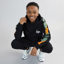 Load image into Gallery viewer, Hype Boys Tracksuit And T-Shirt Set Black/Camo