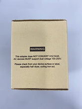 Load image into Gallery viewer, Universal Travel Adapter Worldwide with 2 USB C and 2 USB A Ports, Universal Plug Adaptor UK to World, International Adapter for EU, USA, UK, Australia, Thailand etc. not a Voltage Converter