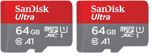 SanDisk 128GB Ultra microSDXC card + SD adapter, Memory card Full HD, up to 140 MB/s, For smartphones and Tablets, with A1 App Performance, UHS-I, Class 10, U1