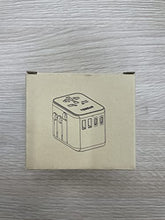 Load image into Gallery viewer, Universal Travel Adapter Worldwide with 2 USB C and 2 USB A Ports, Universal Plug Adaptor UK to World, International Adapter for EU, USA, UK, Australia, Thailand etc. not a Voltage Converter