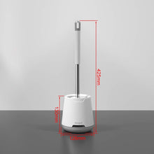 Load image into Gallery viewer, Silicone Toilet Brushes &amp; Holders, Deep Cleaner, Toilet Brush with Quick Drying Holder Set for Bathroom