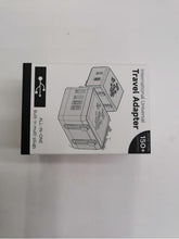 Load image into Gallery viewer, Universal Travel Adapter Worldwide with 2 USB C and 2 USB A Ports, Universal Plug Adaptor UK to World, International Adapter for EU, USA, UK, Australia, Thailand etc. not a Voltage Converter