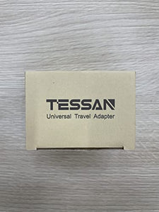 Universal Travel Adapter Worldwide with 2 USB C and 2 USB A Ports, Universal Plug Adaptor UK to World, International Adapter for EU, USA, UK, Australia, Thailand etc. not a Voltage Converter