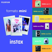 Load image into Gallery viewer, INSTAX mini instant film White Border, 20 shot Pack, suitable for all mini cameras and printers