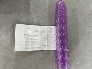 Non Slip Bath Mat for Tub, 101 x 40cm Extra Long Shower Mat Anti Mould, Machine Washable Bathroom Bathtub Mat with Suction Cups and Drain Holes, Soft on Feet, Clear