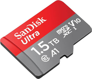 SanDisk 128GB Ultra microSDXC card + SD adapter, Memory card Full HD, up to 140 MB/s, For smartphones and Tablets, with A1 App Performance, UHS-I, Class 10, U1
