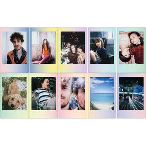 INSTAX mini instant film White Border, 20 shot Pack, suitable for all mini cameras and printers