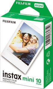 INSTAX mini instant film White Border, 20 shot Pack, suitable for all mini cameras and printers