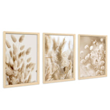 Load image into Gallery viewer, 3 Panels Wooden Framed Navy Blue White Gold Marble Canvas Wall Art Painting on Canvas Print Picture for Living Room Hallway Stairs Bedroom Bathroom Wall Decor Ready To Hang 90x40cm(12&quot;x16&quot;x3pcs)