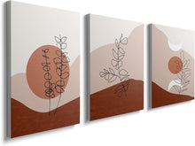 Load image into Gallery viewer, Sunset Beach Canvas Wall Art for Living Room Modern Artwork Nature Blue Sea Landscape Bathroom Pictures Bedroom Wall Décor Family Prints Paintings Wall Decorations Hallway Kitchen Office, YH1306