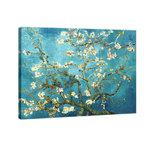 Load image into Gallery viewer, Wieco Art Giclee Canvas Prints Wall Art for Wall Decor by Van Gogh Paintings Almond Blossom Modern One Piece Stretched and Framed Abstract Flowers Artwork Home Office Decorations