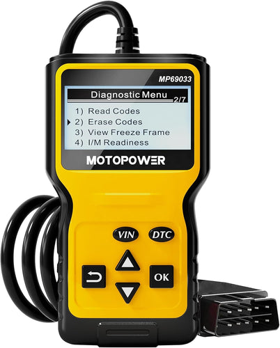 OBD2 Scanner Universal Car Engine Fault Code Reader, CAN Diagnostic Scan Tool for All OBD II Protocol Cars