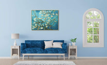 Load image into Gallery viewer, Wieco Art Giclee Canvas Prints Wall Art for Wall Decor by Van Gogh Paintings Almond Blossom Modern One Piece Stretched and Framed Abstract Flowers Artwork Home Office Decorations