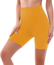 Load image into Gallery viewer, High Waisted Cycling Shorts Women - Tummy Control Buttery Soft Biker Yoga Running Gym Black Workout Athletic Shorts