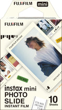 Load image into Gallery viewer, INSTAX mini instant film White Border, 20 shot Pack, suitable for all mini cameras and printers