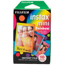 Load image into Gallery viewer, INSTAX mini instant film White Border, 20 shot Pack, suitable for all mini cameras and printers