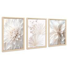 Load image into Gallery viewer, 3 Panels Wooden Framed Navy Blue White Gold Marble Canvas Wall Art Painting on Canvas Print Picture for Living Room Hallway Stairs Bedroom Bathroom Wall Decor Ready To Hang 90x40cm(12&quot;x16&quot;x3pcs)