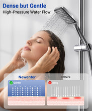 Load image into Gallery viewer, Shower Head, High Pressure, Shower Heads with 6 Modes, Power Shower Head Only, Universal Water Saving Large ShowerHead