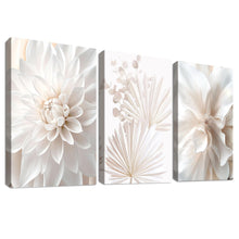 Load image into Gallery viewer, 3 Panels Wooden Framed Navy Blue White Gold Marble Canvas Wall Art Painting on Canvas Print Picture for Living Room Hallway Stairs Bedroom Bathroom Wall Decor Ready To Hang 90x40cm(12&quot;x16&quot;x3pcs)