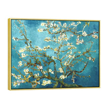 Load image into Gallery viewer, Wieco Art Giclee Canvas Prints Wall Art for Wall Decor by Van Gogh Paintings Almond Blossom Modern One Piece Stretched and Framed Abstract Flowers Artwork Home Office Decorations