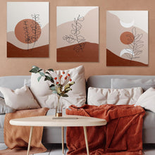 Load image into Gallery viewer, Sunset Beach Canvas Wall Art for Living Room Modern Artwork Nature Blue Sea Landscape Bathroom Pictures Bedroom Wall Décor Family Prints Paintings Wall Decorations Hallway Kitchen Office, YH1306