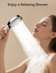 Shower Head, Magichome High Pressure Shower Head with 5 Spray Modes, Turbocharged Design Powerful Shower Heads for Low Water Pressure