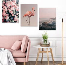 Load image into Gallery viewer, Sunset Beach Canvas Wall Art for Living Room Modern Artwork Nature Blue Sea Landscape Bathroom Pictures Bedroom Wall Décor Family Prints Paintings Wall Decorations Hallway Kitchen Office, YH1306