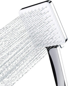 Shower Head, High Pressure, Shower Heads with 6 Modes, Power Shower Head Only, Universal Water Saving Large ShowerHead