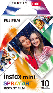 INSTAX mini instant film White Border, 20 shot Pack, suitable for all mini cameras and printers