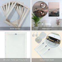 Load image into Gallery viewer, Sunset Beach Canvas Wall Art for Living Room Modern Artwork Nature Blue Sea Landscape Bathroom Pictures Bedroom Wall Décor Family Prints Paintings Wall Decorations Hallway Kitchen Office, YH1306