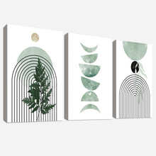 Load image into Gallery viewer, 3 Panels Wooden Framed Navy Blue White Gold Marble Canvas Wall Art Painting on Canvas Print Picture for Living Room Hallway Stairs Bedroom Bathroom Wall Decor Ready To Hang 90x40cm(12&quot;x16&quot;x3pcs)