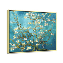 Load image into Gallery viewer, Wieco Art Giclee Canvas Prints Wall Art for Wall Decor by Van Gogh Paintings Almond Blossom Modern One Piece Stretched and Framed Abstract Flowers Artwork Home Office Decorations