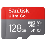 SanDisk 128GB Ultra microSDXC card + SD adapter, Memory card Full HD, up to 140 MB/s, For smartphones and Tablets, with A1 App Performance, UHS-I, Class 10, U1