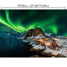Load image into Gallery viewer, HUADADA Jigsaw Puzzles for Adults 1000 Piece Jigsaws Puzzles for Adults,Jigsaw Puzzle 1000 Pieces for Adult Challenging Puzzle Games .Northern Lights in Norway