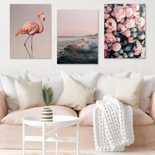 Load image into Gallery viewer, Sunset Beach Canvas Wall Art for Living Room Modern Artwork Nature Blue Sea Landscape Bathroom Pictures Bedroom Wall Décor Family Prints Paintings Wall Decorations Hallway Kitchen Office, YH1306