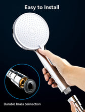 Load image into Gallery viewer, Shower Head, Magichome High Pressure Shower Head with 5 Spray Modes, Turbocharged Design Powerful Shower Heads for Low Water Pressure
