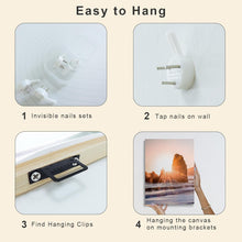 Load image into Gallery viewer, Sunset Beach Canvas Wall Art for Living Room Modern Artwork Nature Blue Sea Landscape Bathroom Pictures Bedroom Wall Décor Family Prints Paintings Wall Decorations Hallway Kitchen Office, YH1306